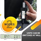 GODESON Digital Tyre Tread Depth Gauge UK 0-25.4 mm Large LCD Display view 5