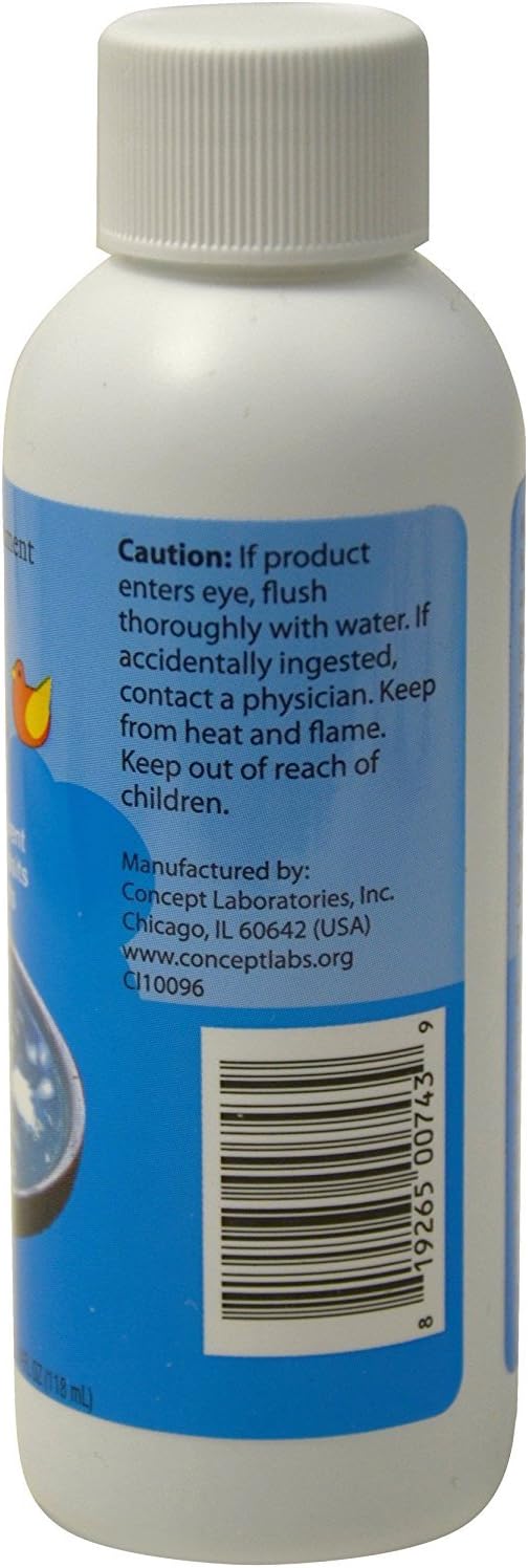 Birdbath Protector The Best Birdbath Cleaner that Prevent Stains and Mineral Deposits. All Natural Enzymes Help Keep Your Birdbaths looking Like Brand New and is Safe for Birds. 4oz.: Garden & Outdoor