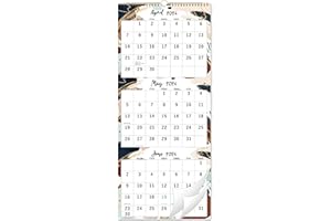 YOUTHAMAZING 2024-2025 Wall Calendar - 2024-2025 Calendar, APR 2024 - JUL 2025, 3-Month Wall Calendar Vertical Display, 11" x 26", Wall Calendar 2024-2025