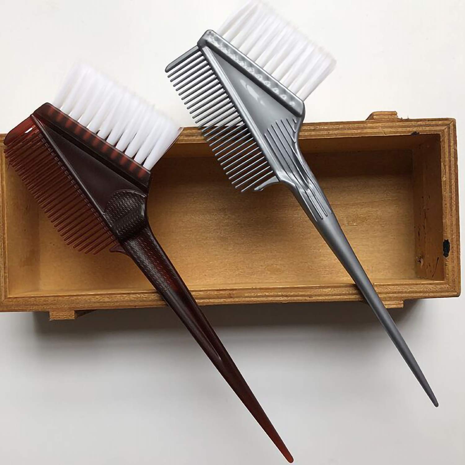4 PCS Professional Salon Hair Coloring Dyeing Kit 2020 Version Hair Dye Brush and Bowl Set - Dye Brush & Comb/Mixing Bowl/Tint Tool : Beauty