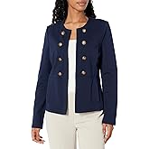 Nautica Womens Open Front Knit Captains Jacket Jacket