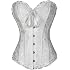 Guêpière / Bustier Dentelle Gothique Femme - Taille S à 6XL - Pour Lingerie Sexy, Déguisement, Fête