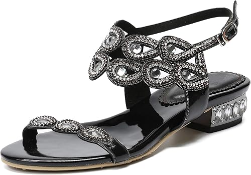 peacocks black sandals