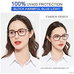 MARE AZZURO Blue Light Blocking Reading Glasses 3.00