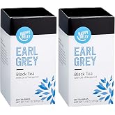 Happy Belly Earl Grey Tea, 20 Count | Pack of 2