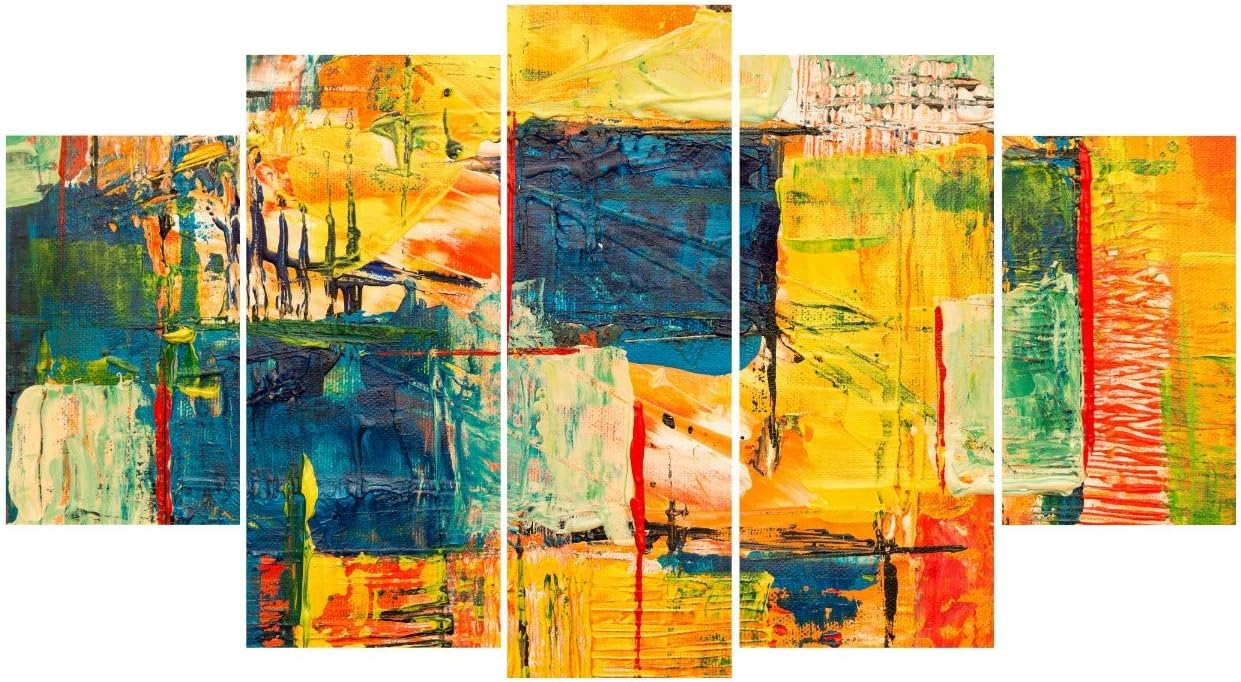 Kartik Multiple Frames Wall Art Panels Wooden Frame Printed