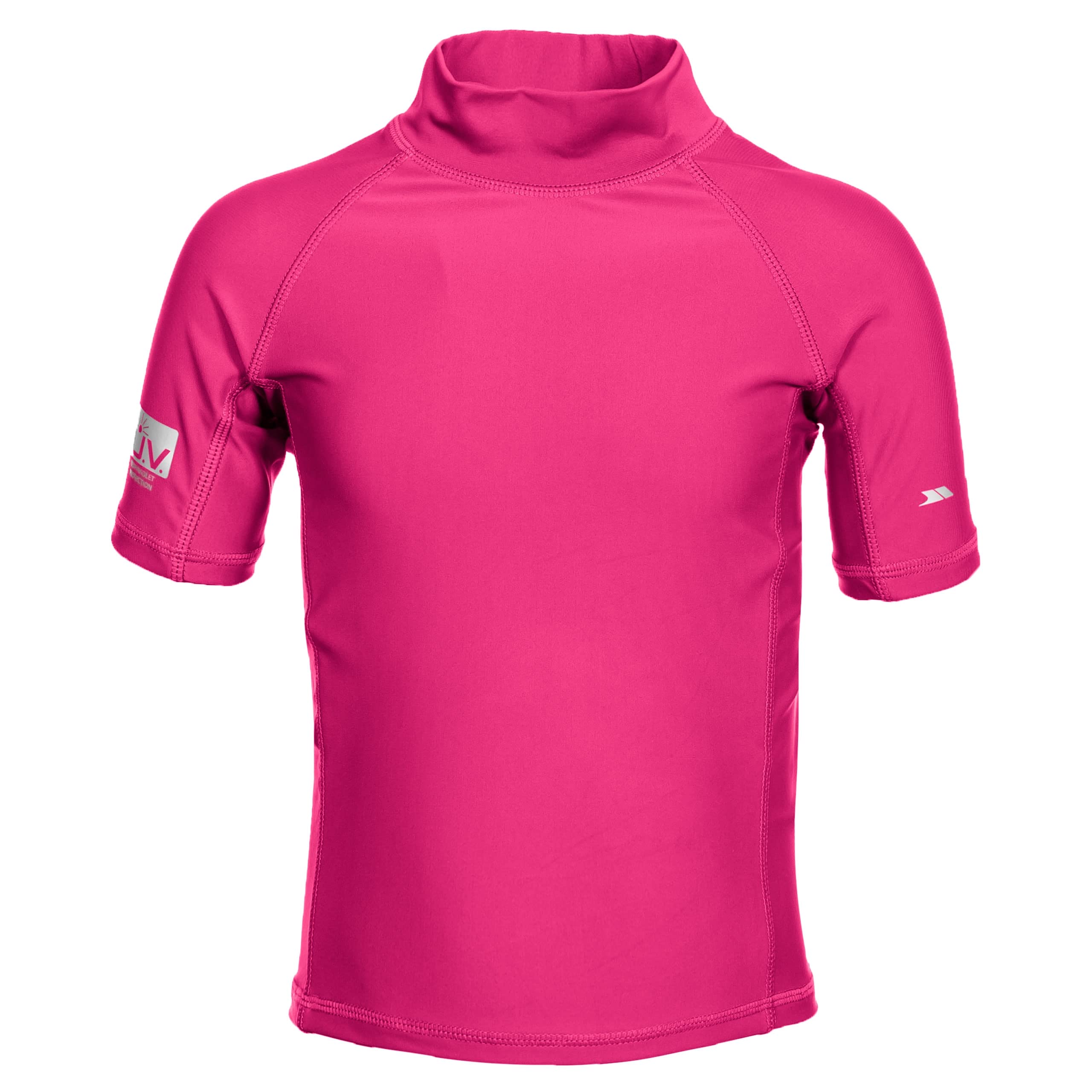 Trespass Crew Swimming Top - Pink Lady, Size 5/6