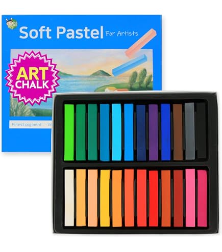 Amazon.com : Daler Rowney Simply Soft Pastels 24 x Assorted