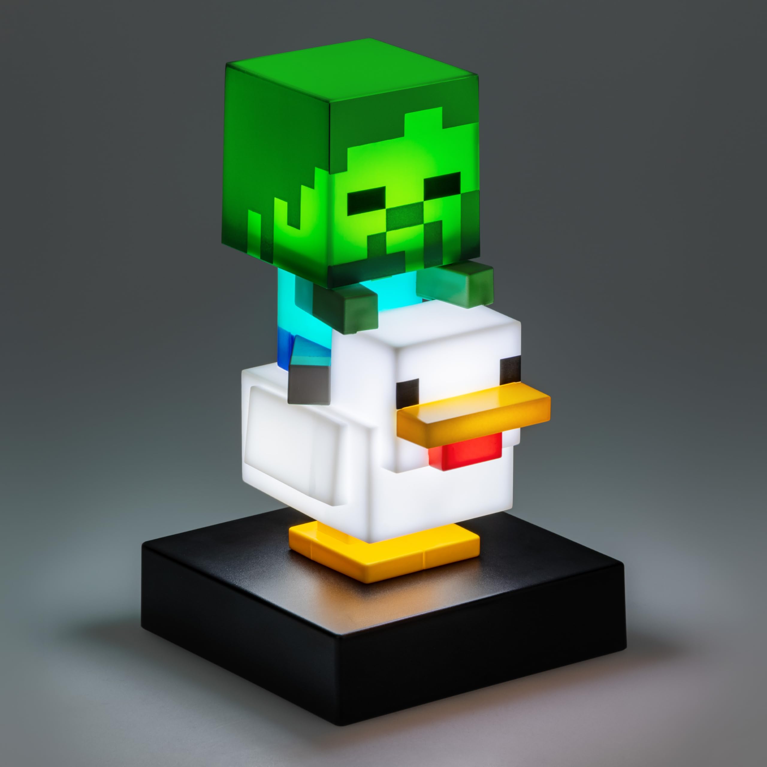 Paladone Chicken Jockey Icon Light, Officially Licensed Minecraft Product 5