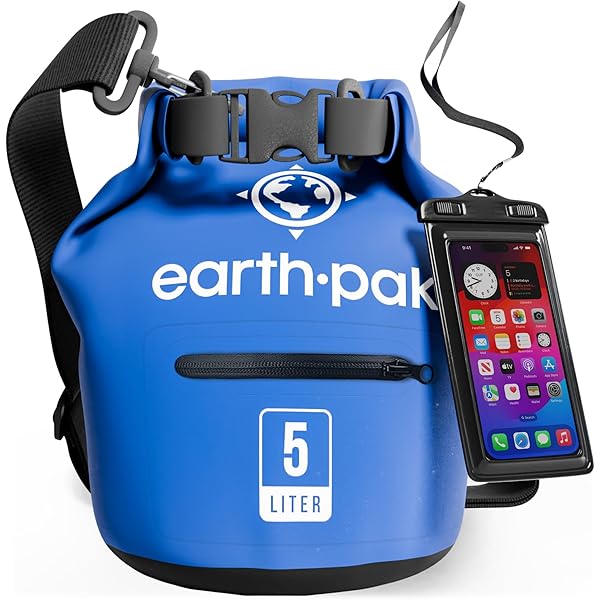 Earth Pak Waterproof Duffel Large 160L Dry Bag 1680D TPU Heavy Duty  Camping Gear 8x8 Popout Pocket Boat And Marine Gear For Kayaking (Orange