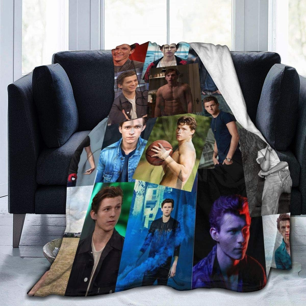ZAZAHUI Tom Holland Blanket Ultra-Soft Micro Fleece Blanket 60x50 Inch