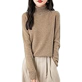 Chanyarn Women's Turtleneck 100% Merino Wool 2025 First-Line Ready to Wear Fall Winter Seamless Knit Pullover Sweater