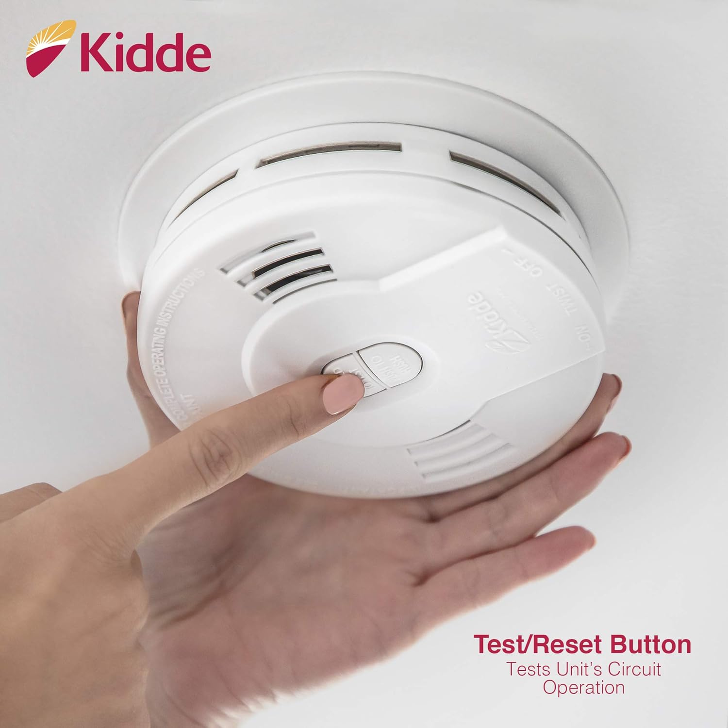Kidde Sealed Lithium Battery Power Smoke Detector Alarm | Model i9010 - - 