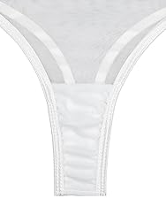 Lilosy Petite Sexy Mesh Sheer Underwire Push Up
