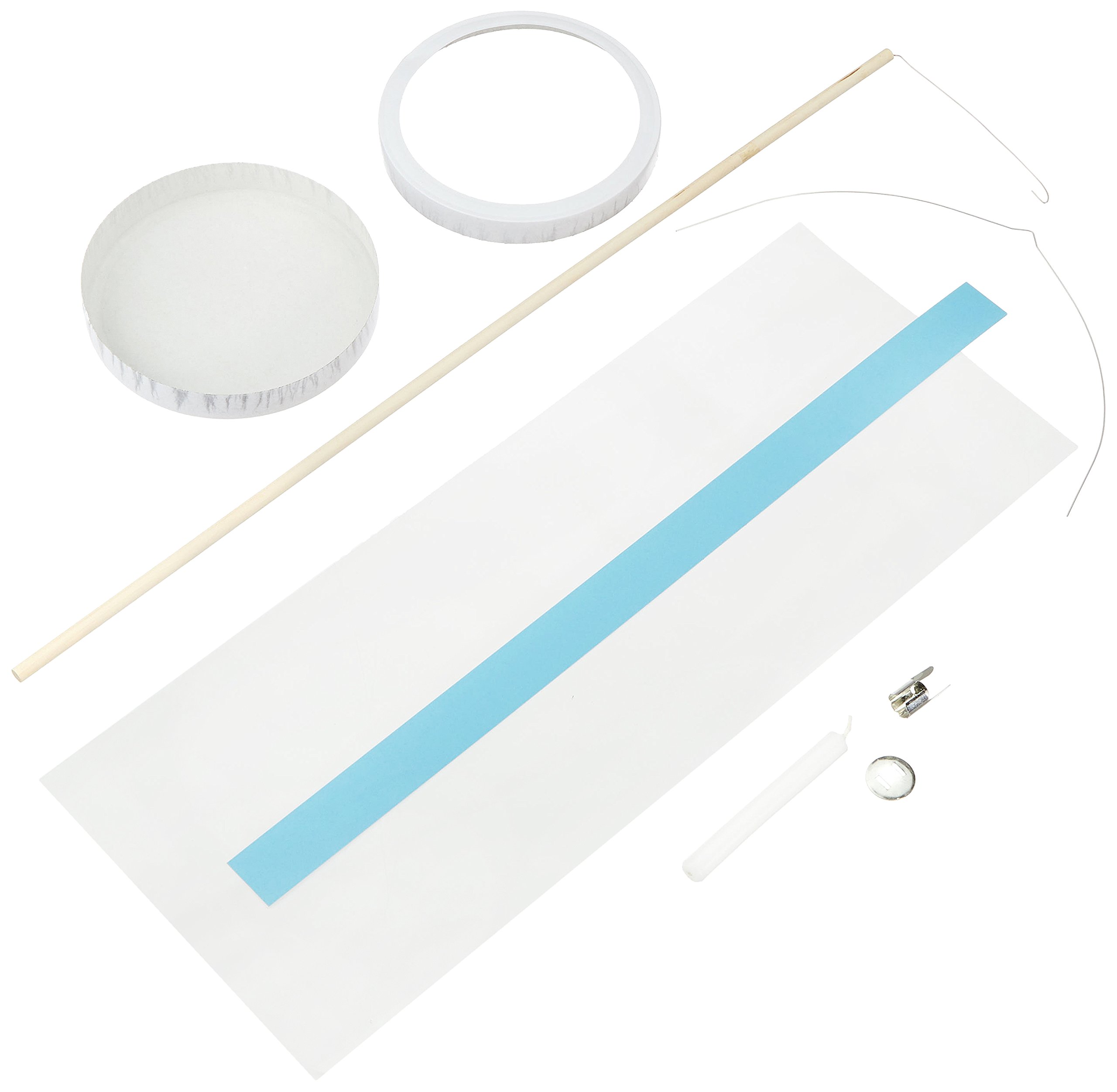 Ursus DIY Lantern Craft Kit with Drawing Transparent Paper, Approx. 20 x 15.3 cm, Blank