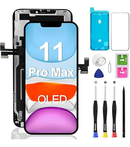 OLED Schermo IPhone 11 Pro Max, Schermo Di Ricambio Display