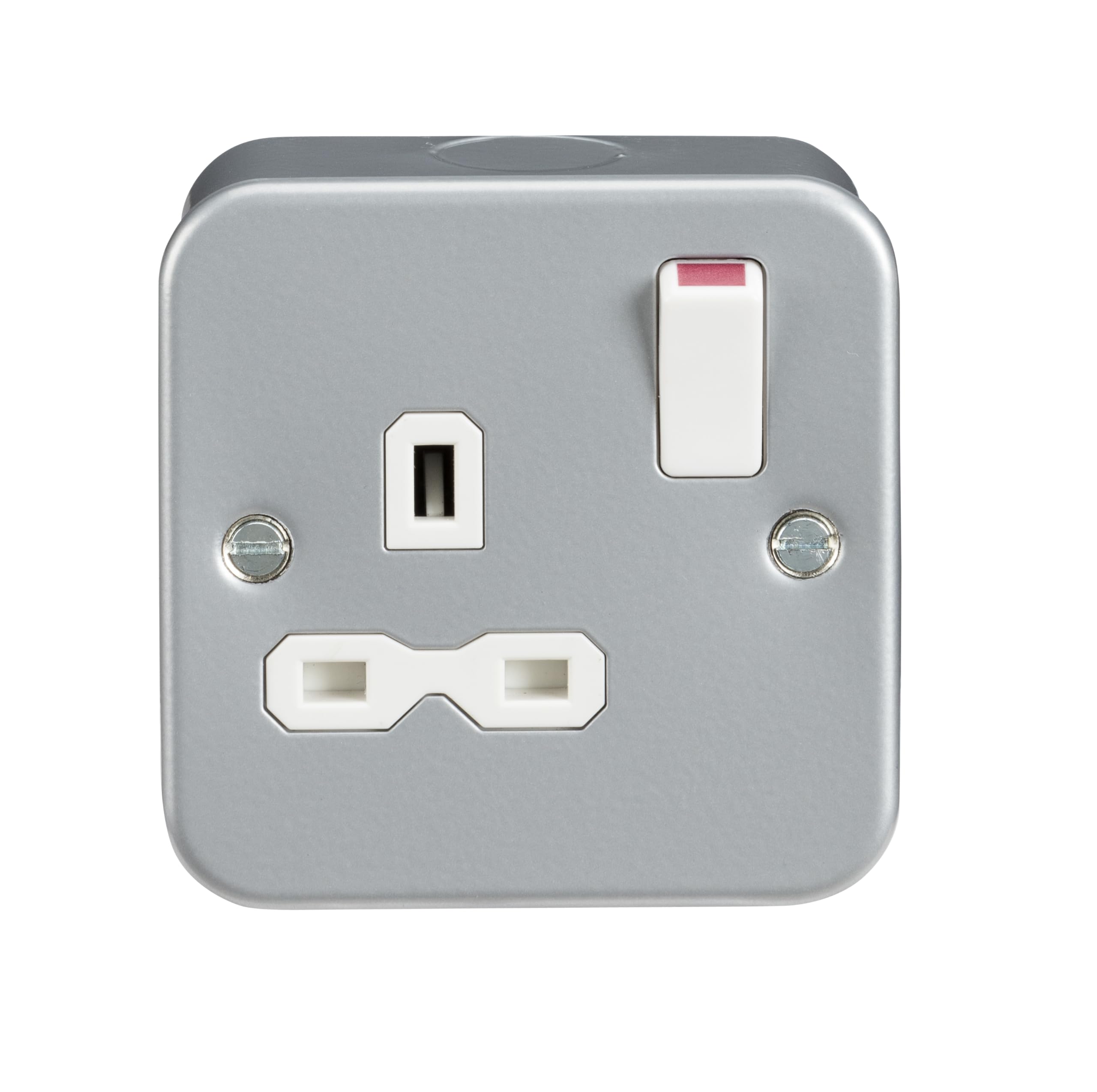 Metal Clad 13A 1G DP Switched Socket — image 1