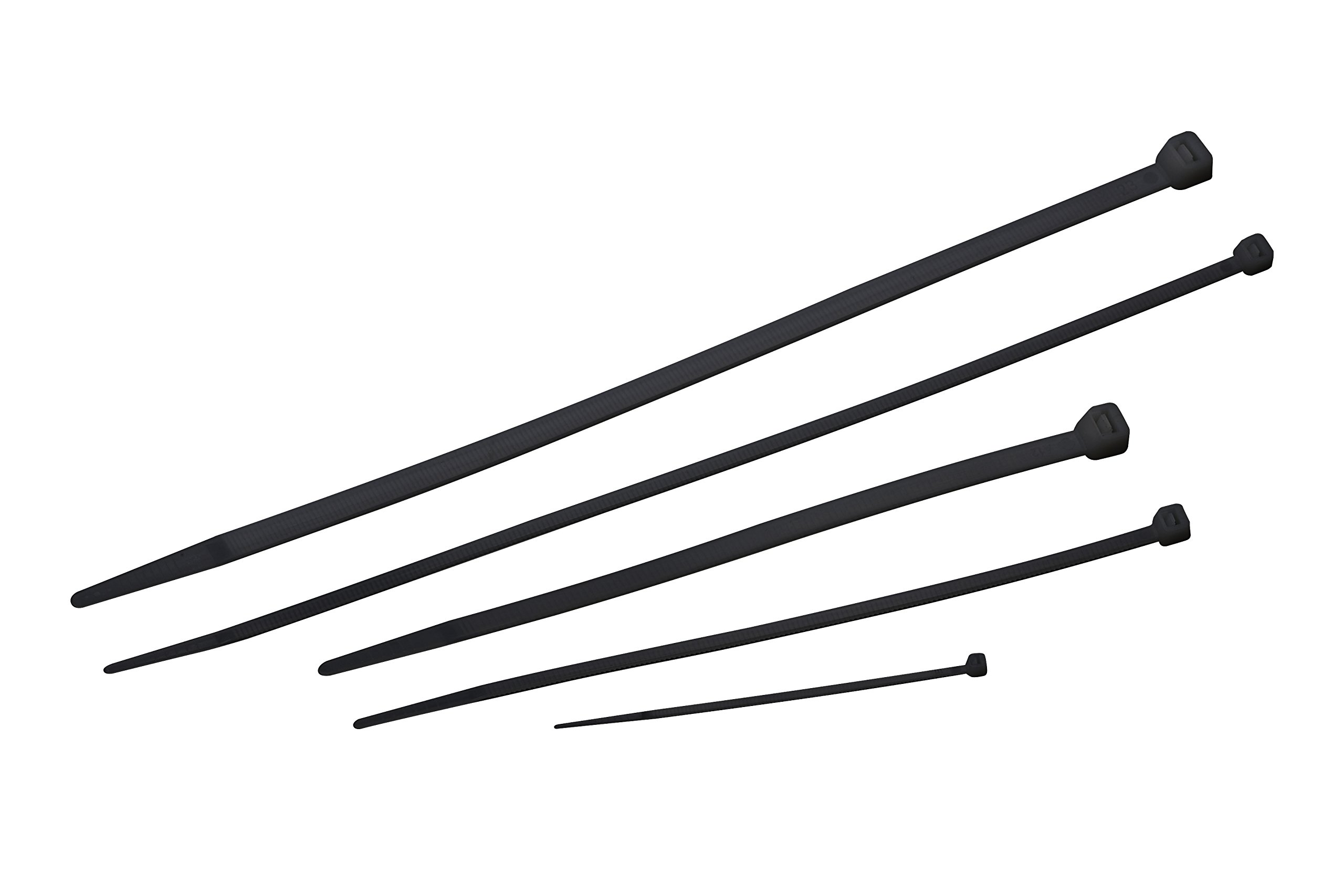 Meister Cable Tie Assortment black, 250 pieces, 7452480