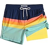 maamgic Mens 5 Inch Stretch Swimming Shorts Compression Liner Swim Trunks Swimwear Bathing Suits Beach Wear Swim Suits
