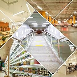 LightingWill LED T5 Integrated Fixture 4FT, Warm