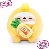 Snackles Sloth Series 2 Plush Toy 20 cm Brown Box Dole Pineapple view 2