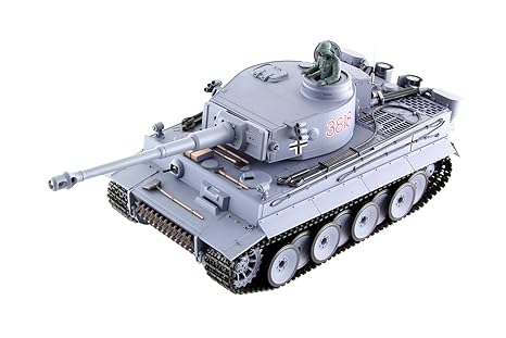 XciteRC 35505000 Ferngesteuerter RC Panzer Modellpanzer Tiger I - Ready to Race Sound and Smoke 1:16