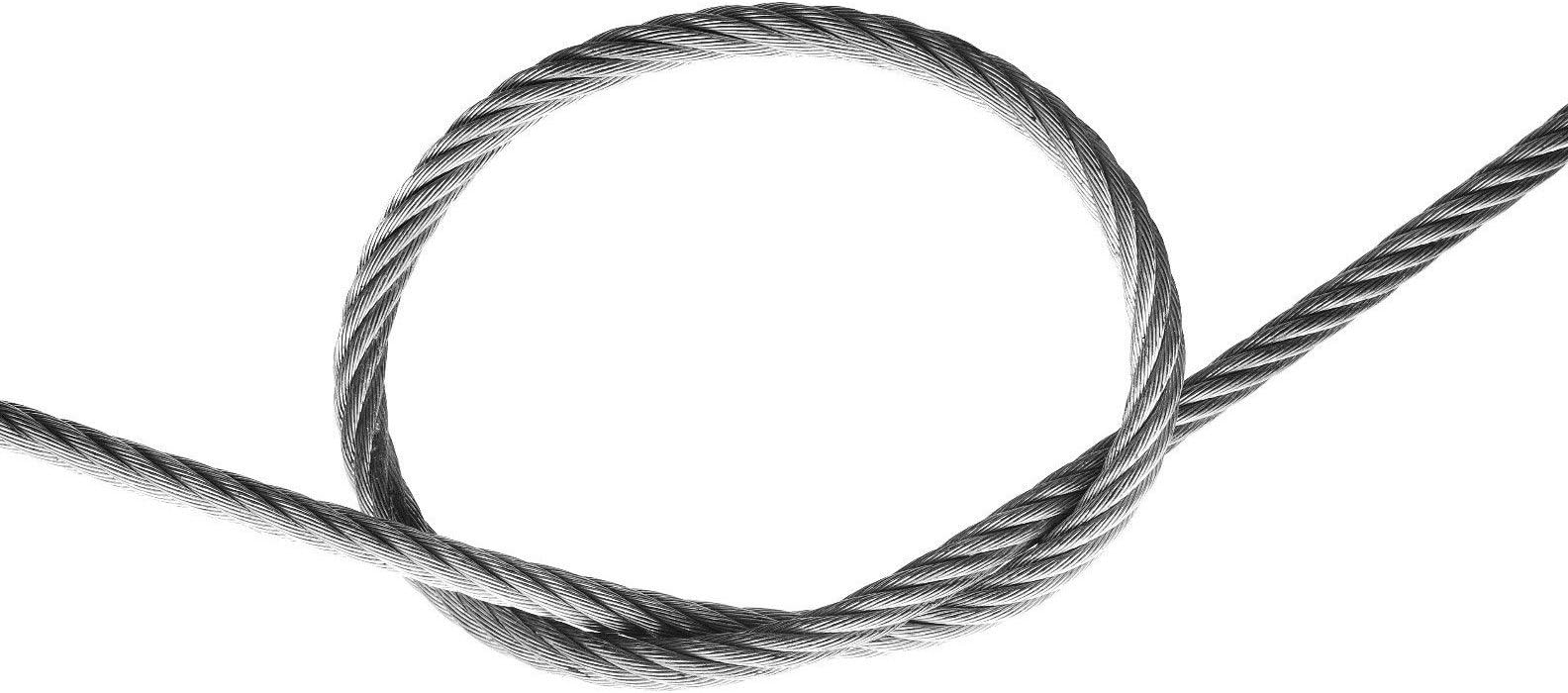 Cumberland Sales Company5/16" Galvanized Aircraft Cable Steel Wire Rope 7x19 (100 Feet)