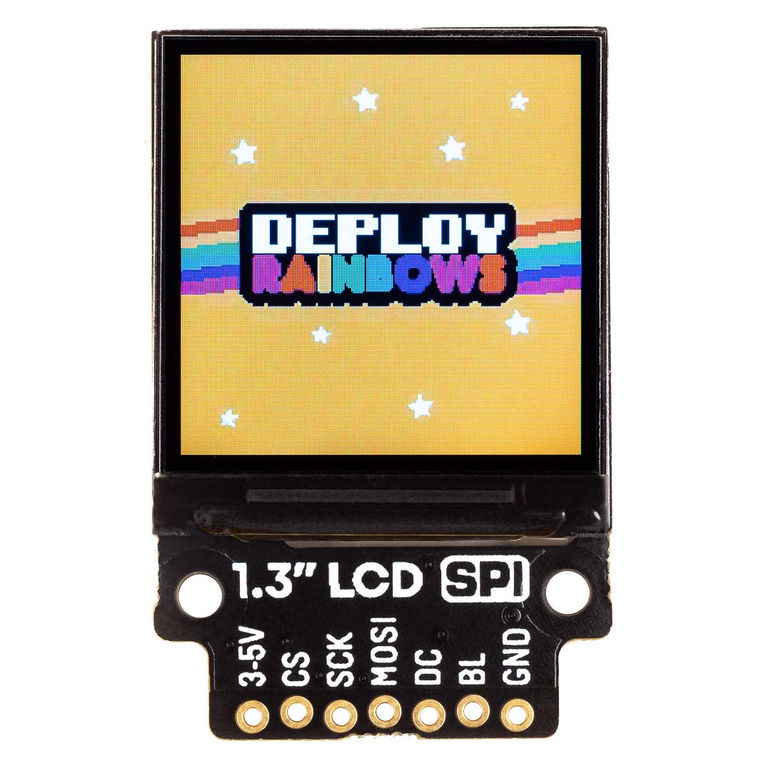 1.3" SPI Colour LCD (240x240) Breakout