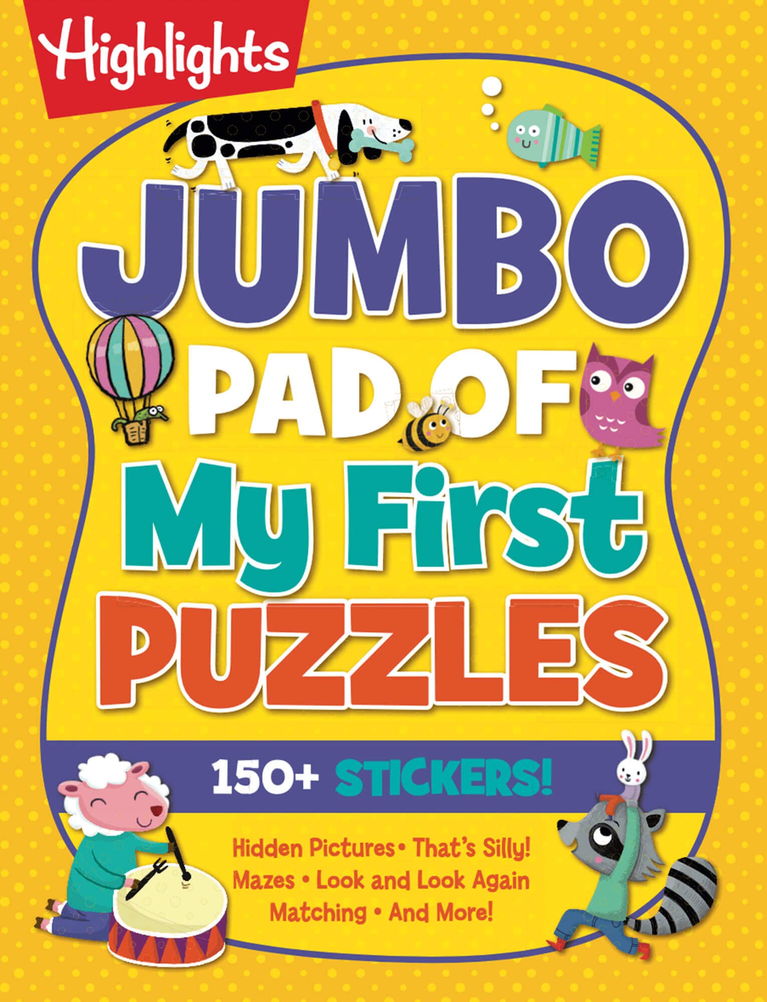Jumbo Pad of My First Puzzles (Highlights Jumbo Books & Pads)
