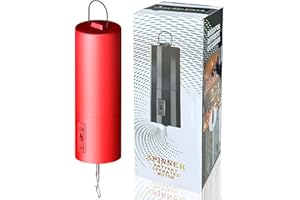 Aoedelyart Disco Ball Motor Hanging Display Motor Rotating Motor Multi-Purposes for Mirror Ball Wind Spinner,Wind Chime,Garden Decor,Hanging Ornament Outdoor Sculpture,20 RPM Medium Speed(Red)