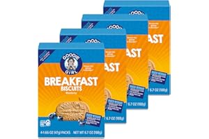 GOODIE GIRL COOKIES Goodie Girl, Blueberry Breakfast Biscuits | 16 Packs | Gluten Free | Plant Based | Peanut Free | Kosher | Includes 4 Boxes, 16 Packs Total