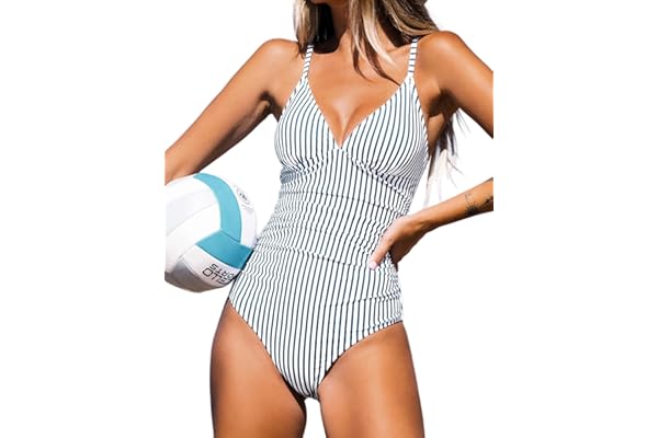 CUPSHE adjustable one piece bathing suit