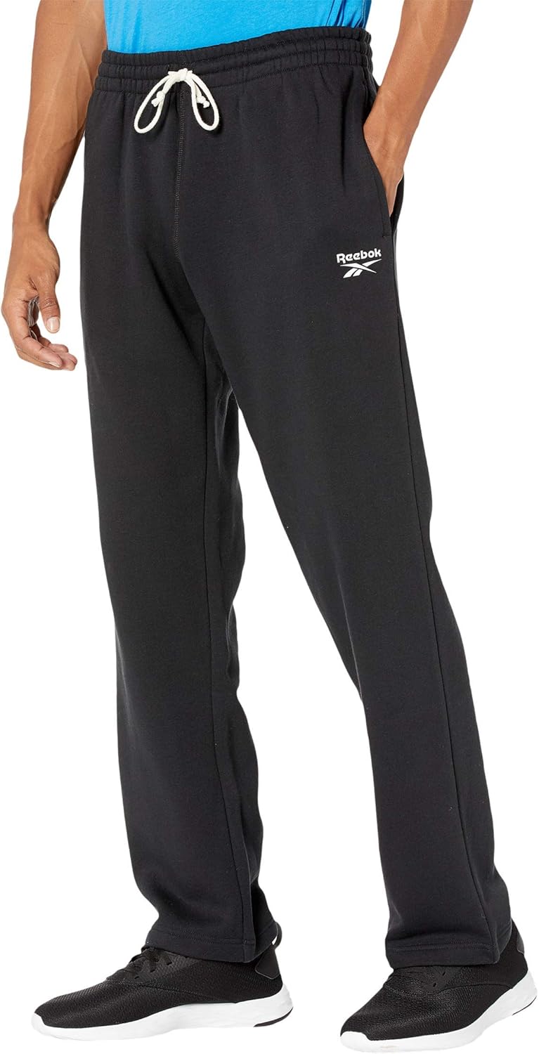 Reebok Men's Training Essentials Fleece Pants Amazon.co.uk Clothing