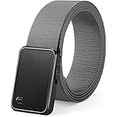 FAIRWIN Men's Belt, Tactical Stretch Nylon Web Belts with Quick Release Buckle for Casual Golf Work Hiking