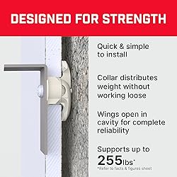 Bullfix Universal Drywall Anchors, Holds up to