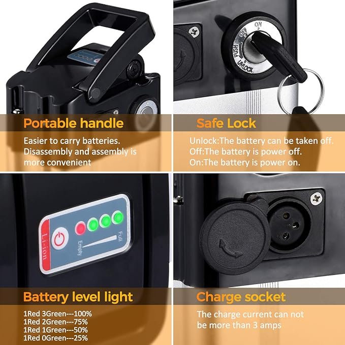 X Go Battery Discharge Electric Bicycles