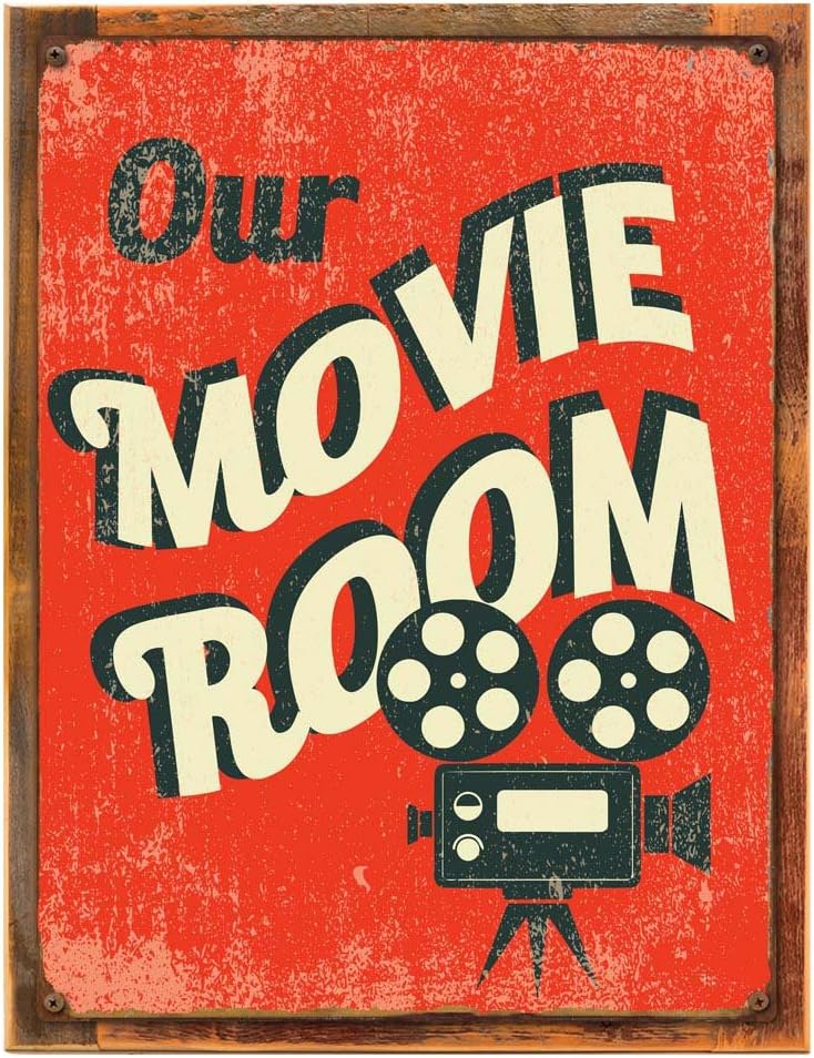 Best home movie theater decor signs