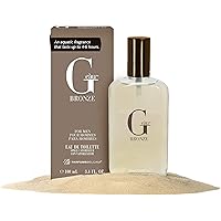 PB ParfumsBelcam G eàu Bronze Eau de Toilette Spray Perfume for Men – 3.4 Fl Oz Affordable Long Lasting Cologne, Aquatic Wood