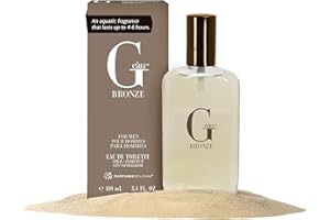 PB ParfumsBelcam G eàu Bronze Eau de Toilette Spray Perfume for Men – 3.4 Fl Oz Affordable Long Lasting Cologne, Aquatic Wood