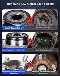 ECCPP Replacement for Pair of 2 New Complete Rear