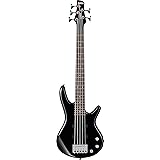 Ibanez 5 String Bass Guitar, Right, Black (GSRM25BK)