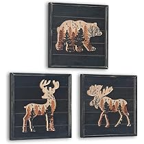 Limygus Deer Head Wall Art - MDF Wood Decor, 10x16 Inches, Unframed, For Living Room, Bedroom, Office - View #8