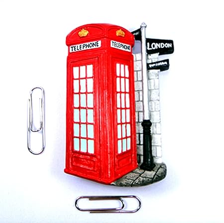 Cabina de teléfono de Londres Europe World imán para nevera ...