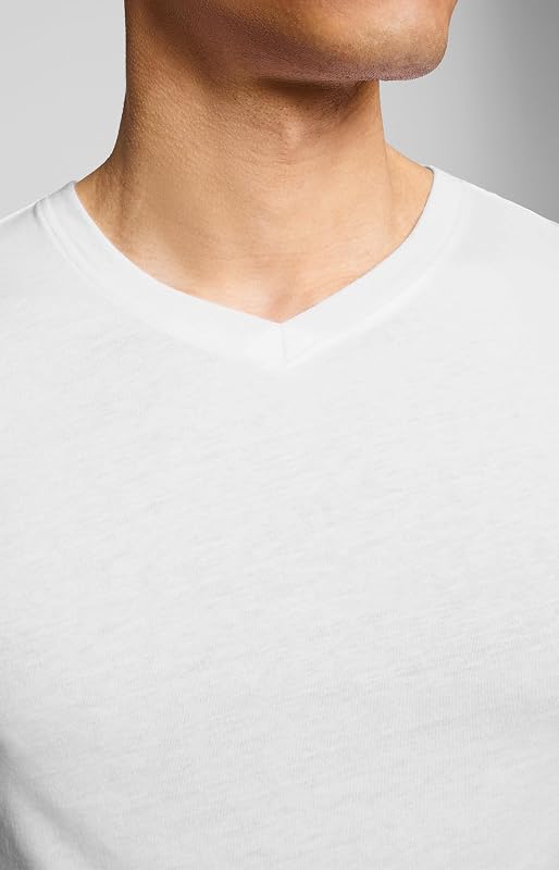 Everyday V-Neck tee 2P, Blanco, S