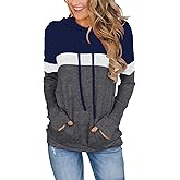Lylinan Womens Tops Long Sleeve Hoodies Fall Clothes Fashion Sweatshirts Trendy Casual Shirts Tunics S-XXL