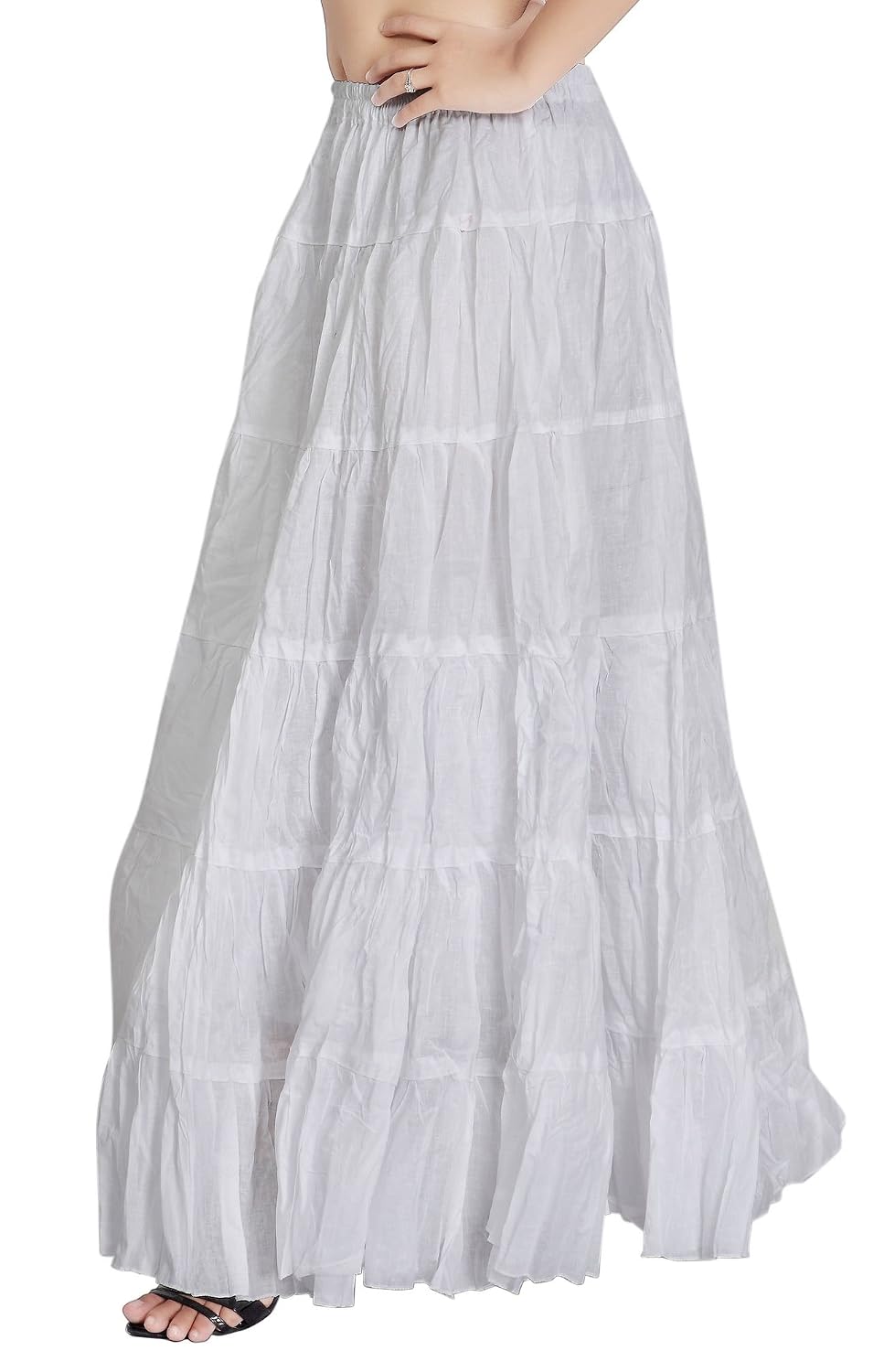carrel cotton fabric women broomstick long (agspl-3003-sk-04)