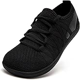 Linenghs Barefoot Shoes Women Minimalist Wide Toe Box Walking Shoes Zero Drop Sole Width Fashion Sneaker Trail Runner Comfortable Lightweight Gym Sport