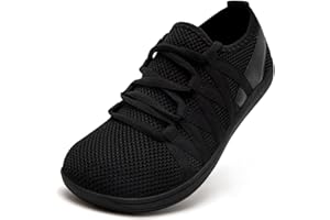 Linenghs Barefoot Shoes Women Minimalist Wide Toe Box Walking Shoes Zero Drop Sole Width Fashion Sneaker Trail Runner