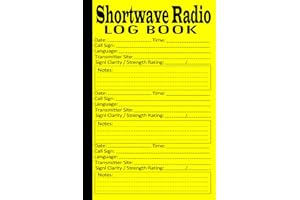 Shortwave Radio Log Book: Journal for Radio Enthusiasts