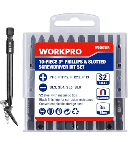 Flat Screwdriver Bit Uxcell Magnetic Slotted Tip Screwdriver Bits Flat Head 1/4-inch Hex Flat Head Bit